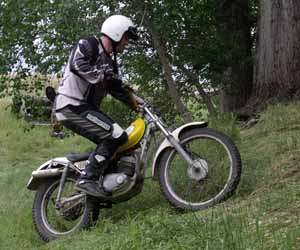 Classic Trials at Spencerville, Yamaha TY175